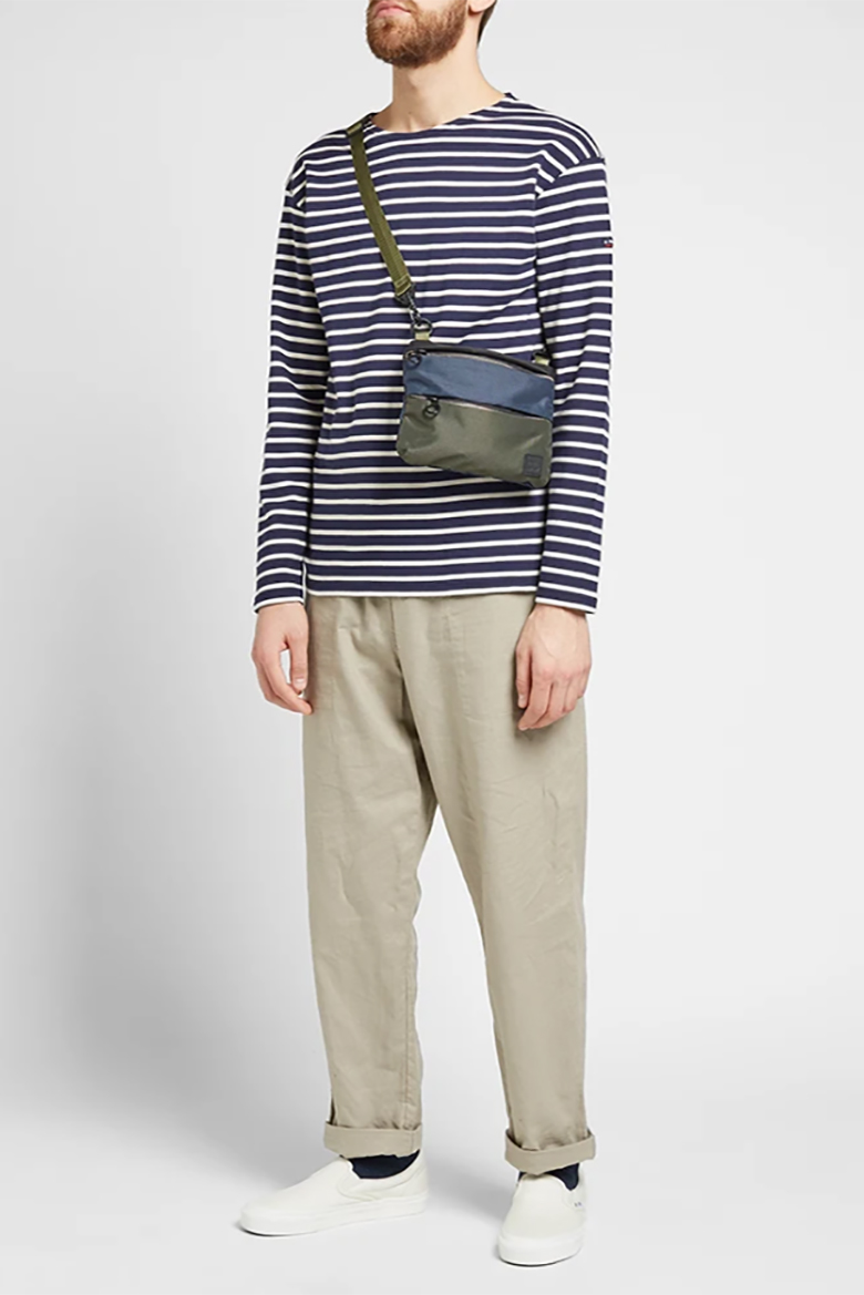 Pull col marin homme