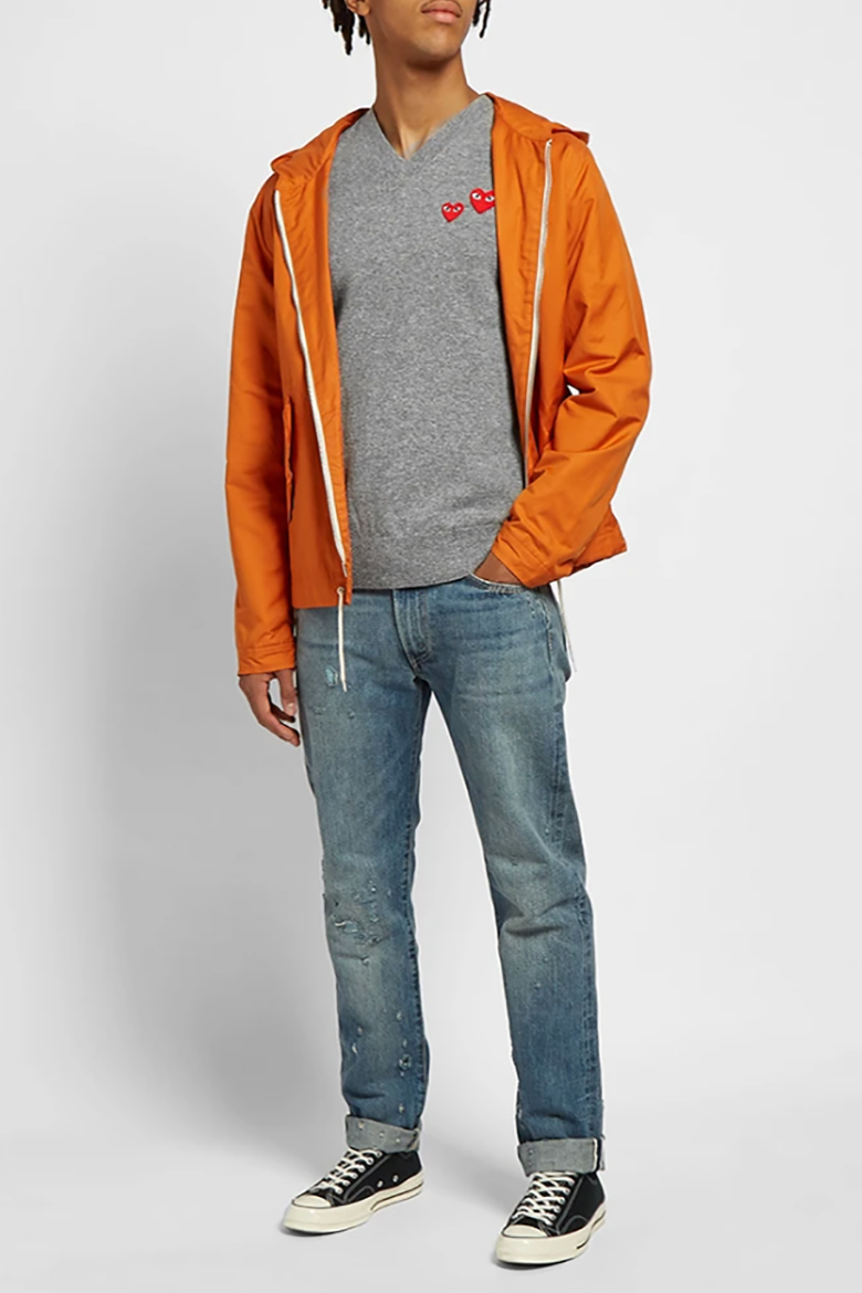 Pull col V comme des garçons