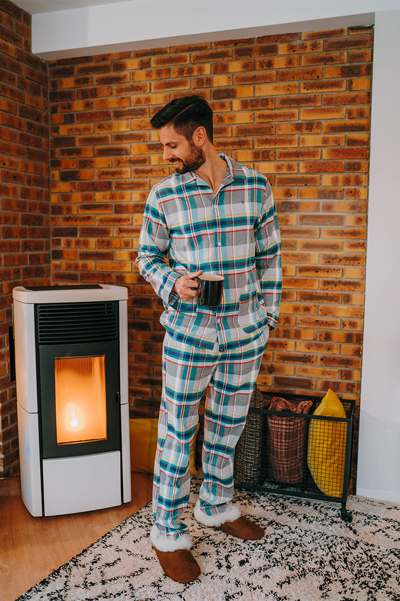 Pyjama classique homme