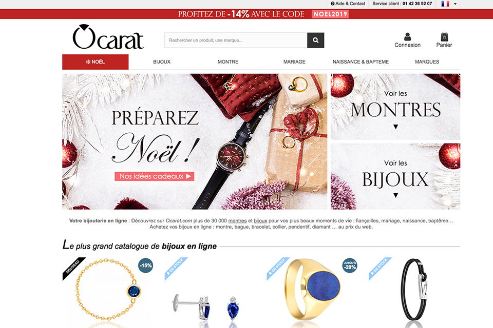 Site noel ocarat