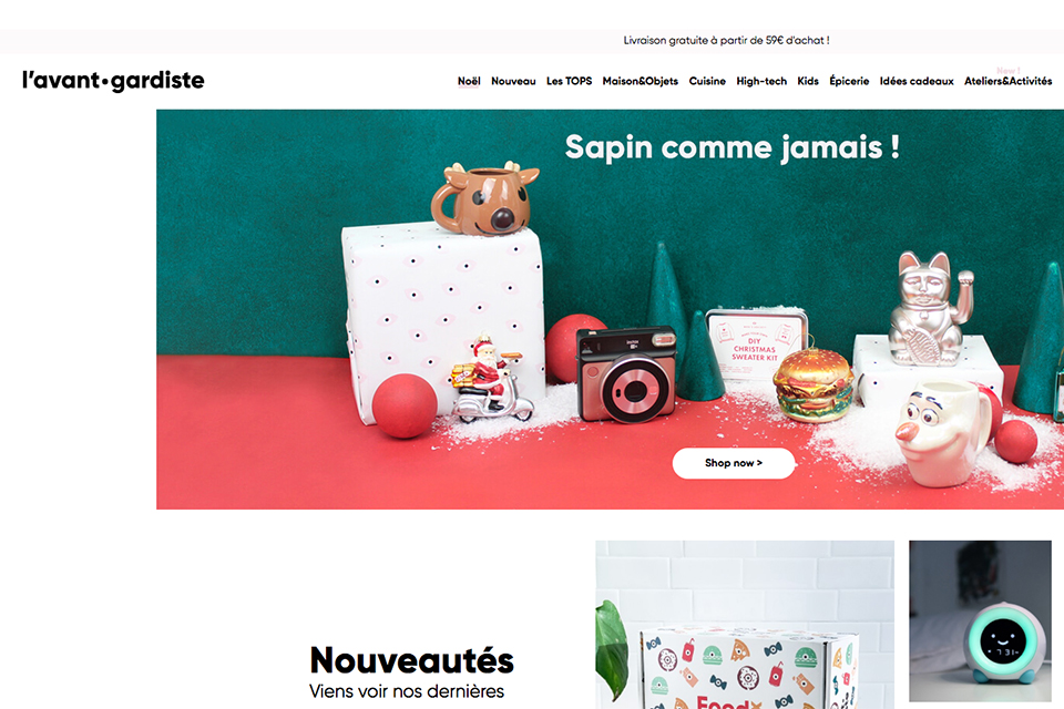 Sites noel homme