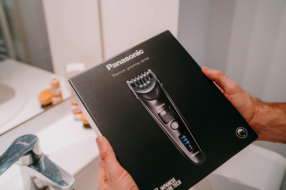 tondeuse panasonic ER-SC40-K presentation boite face