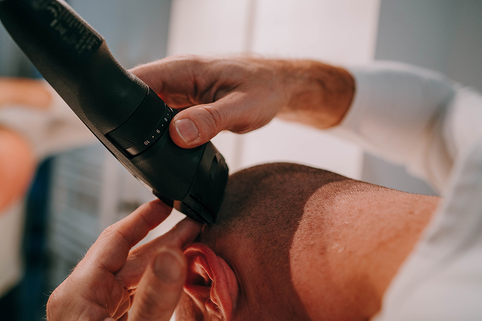 tondeuse panasonic ER-SC40-K test cheveux