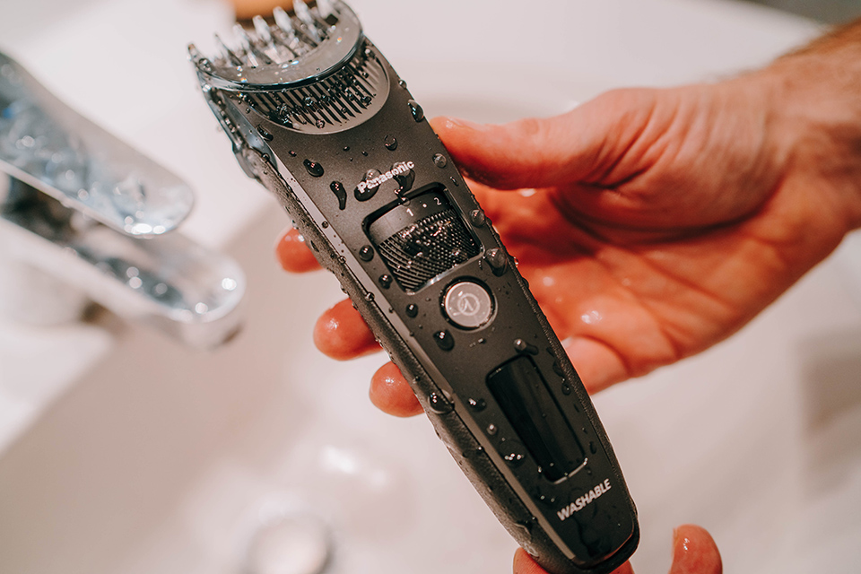 tondeuse panasonic ER-SC40-K test lavage propre