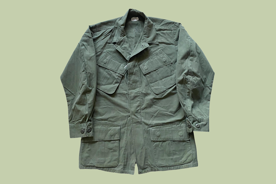 jungle jacket 1968 us army