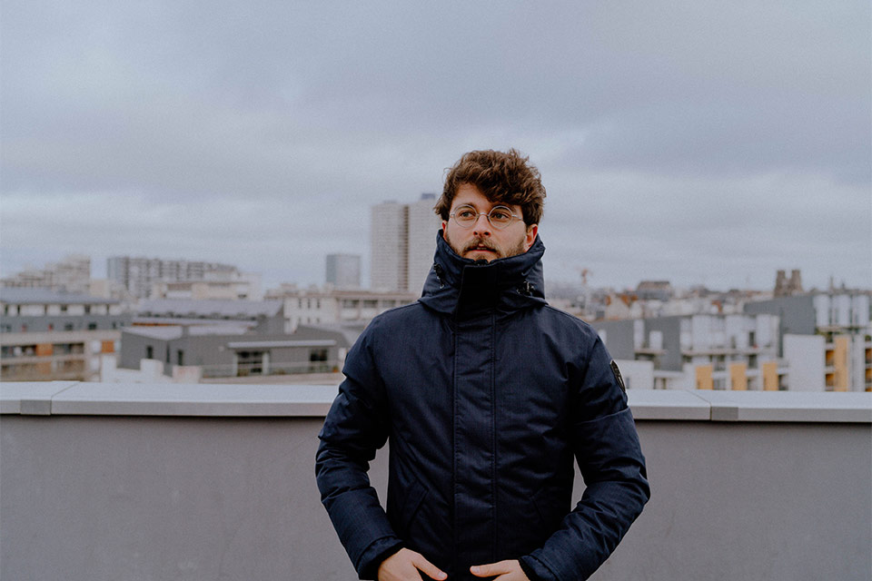 Parka nobis pierre bleu