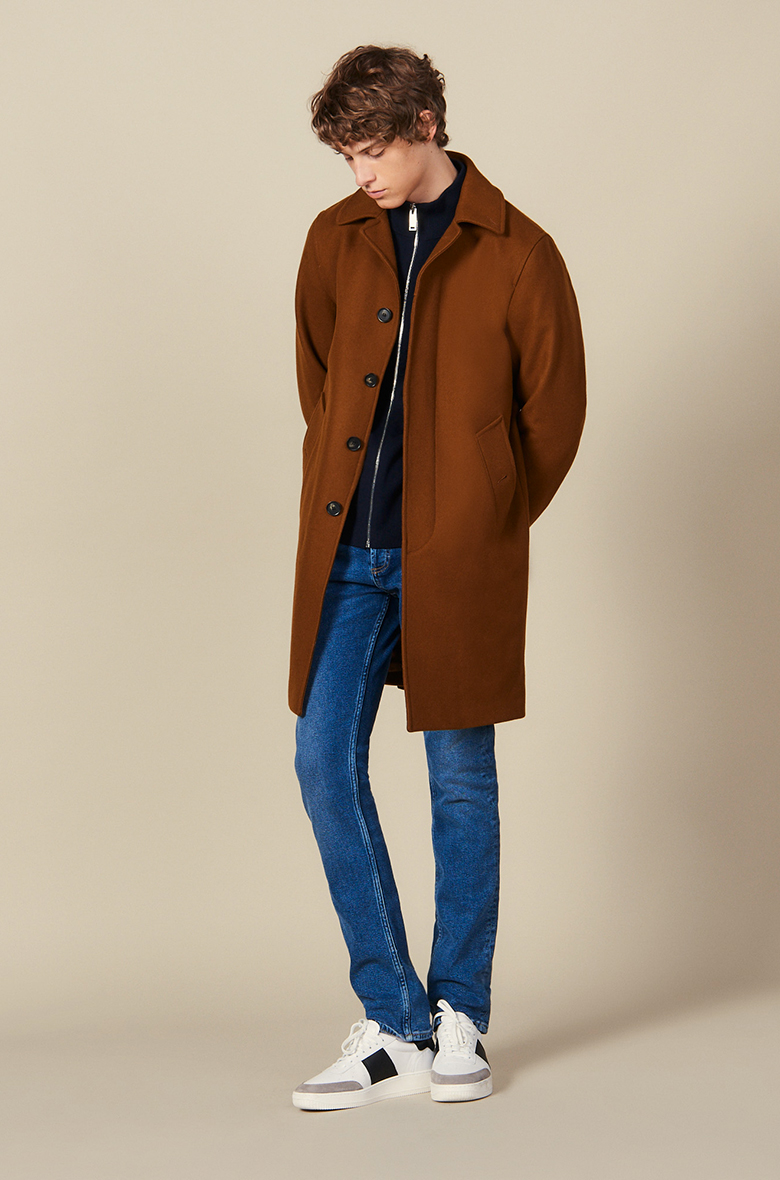 Overcoat Pardessus Oversize Homme Manteau Laine Oversize Homme