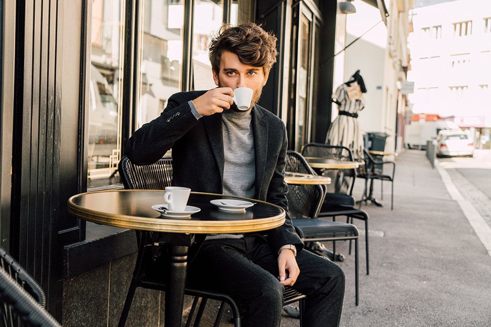Costume laine hiver homme
