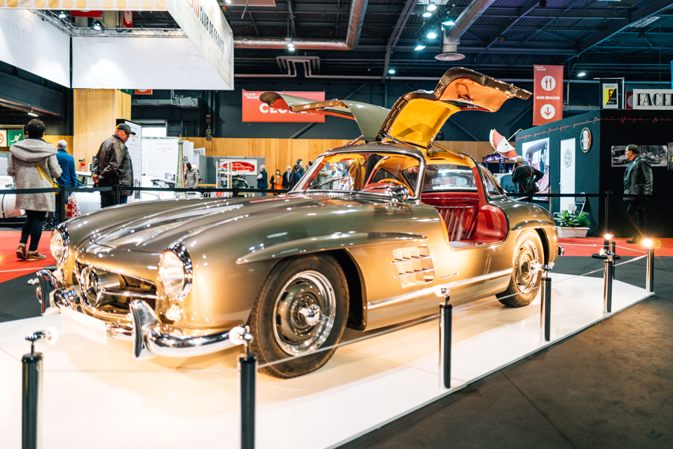 Mercedes 300SL Retromobile-Paysage