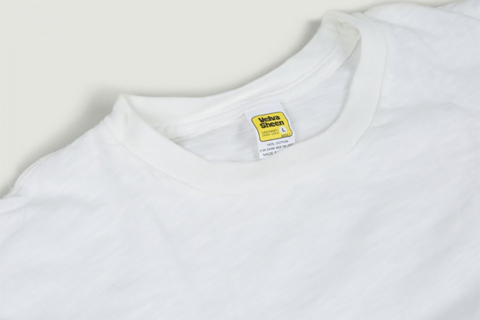 Élément de base Poche Label S T-shirt homme-blanc optique Toutes Tailles 