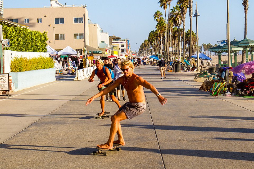 Skateboard Plage