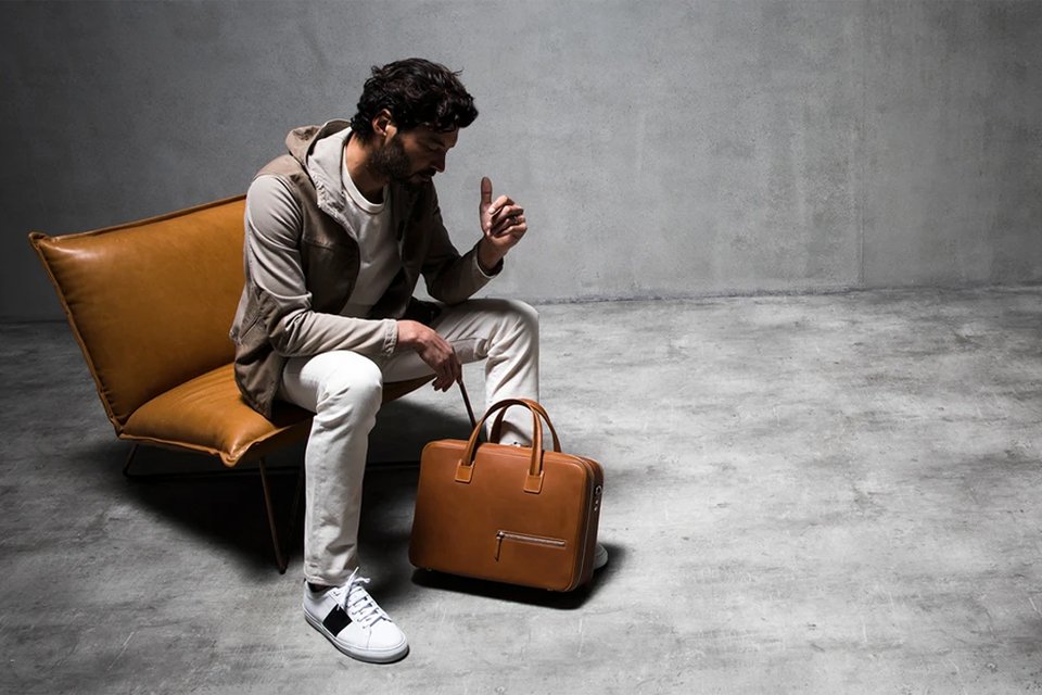 sac business homme luxe