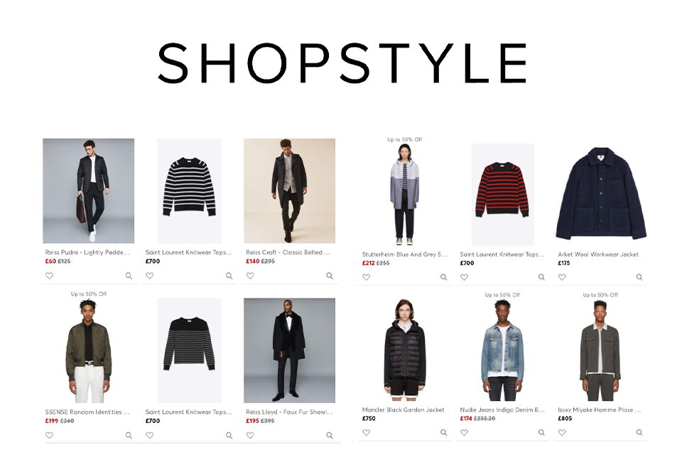 Shopstyle Application