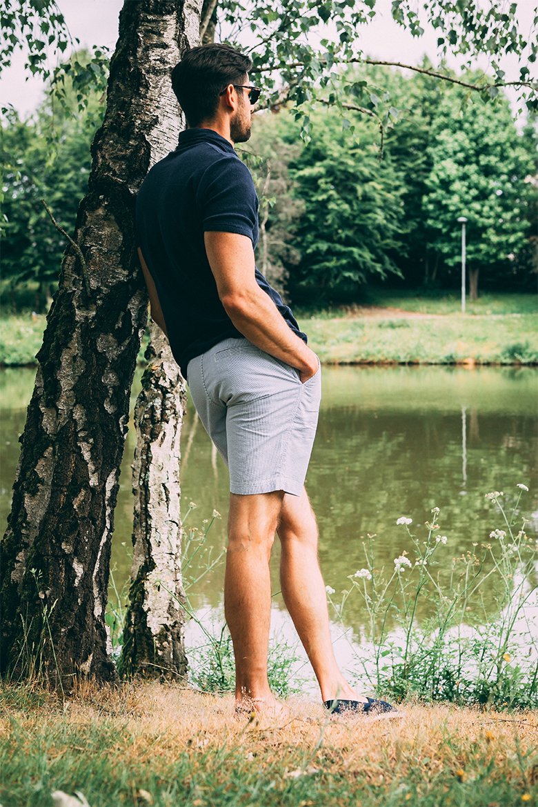 short mr marvis seersucker test avis tenue