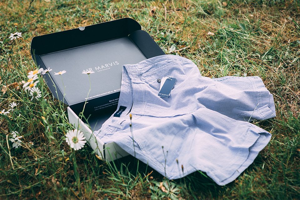 short mr marvis seersucker test avis unboxing
