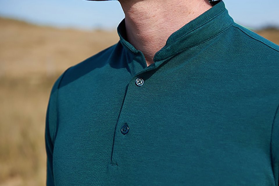 polo col mao vert thenines