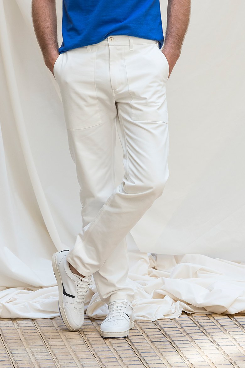 Pantalon Blanc Basus Nouvelle Prod