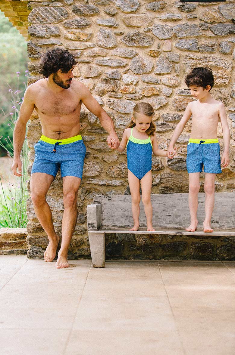 Maillots de bain assortis père-fils & père-fille