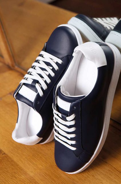 Sneakers Bleues Homme