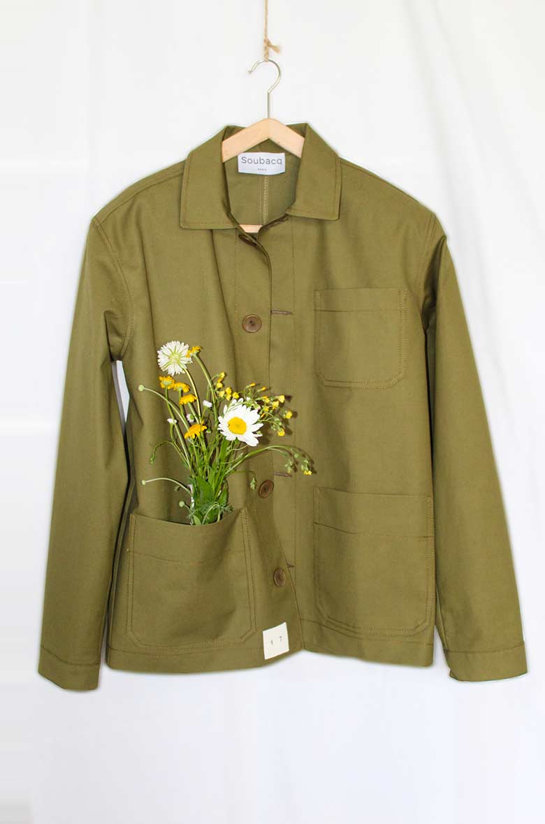 Veste de travail Olive