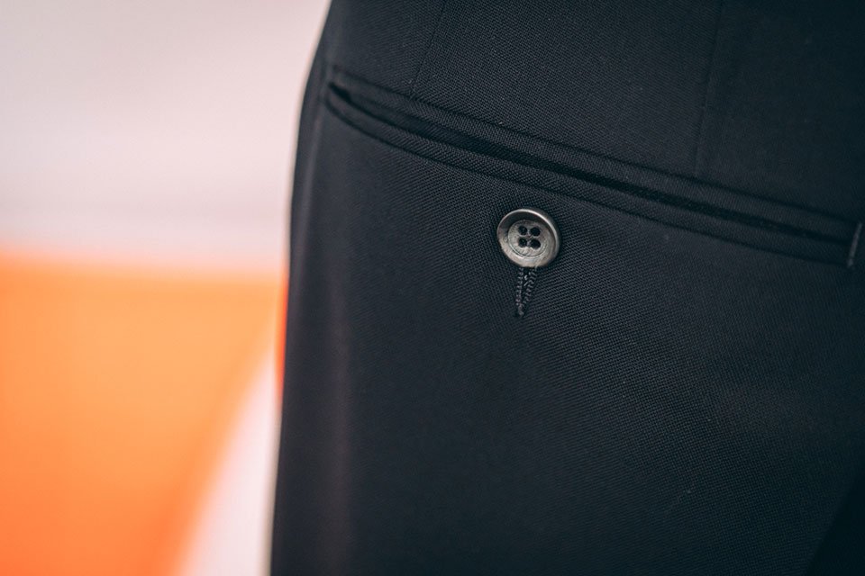 Bouton Pantalon Costume