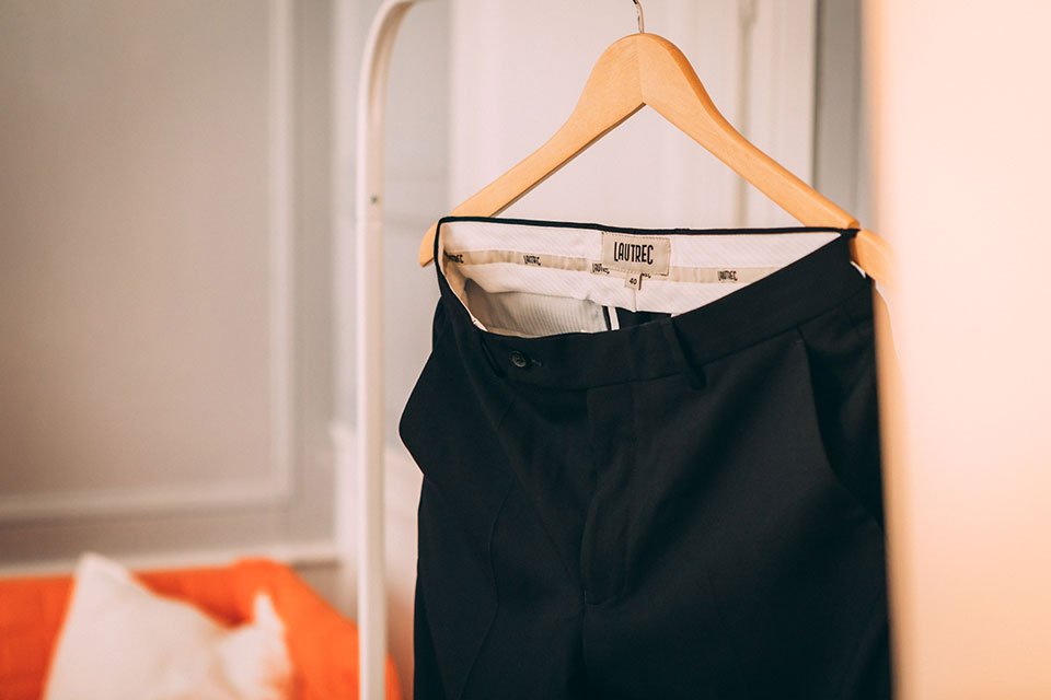 Pantalon de Costume Bleu