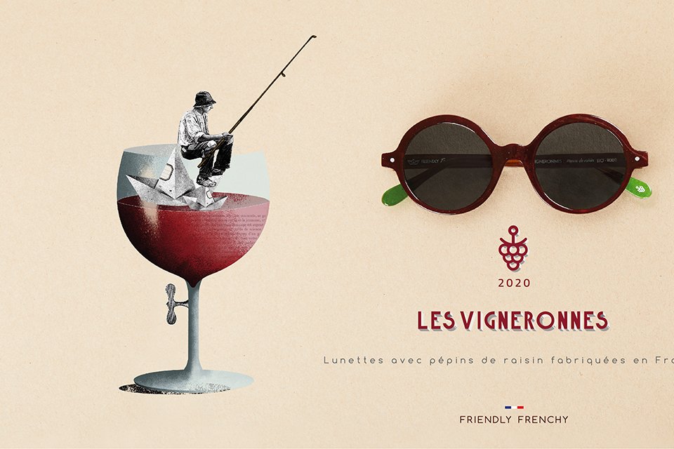 Lunettes Vigneronnes Friendly Frenchy affiche 2