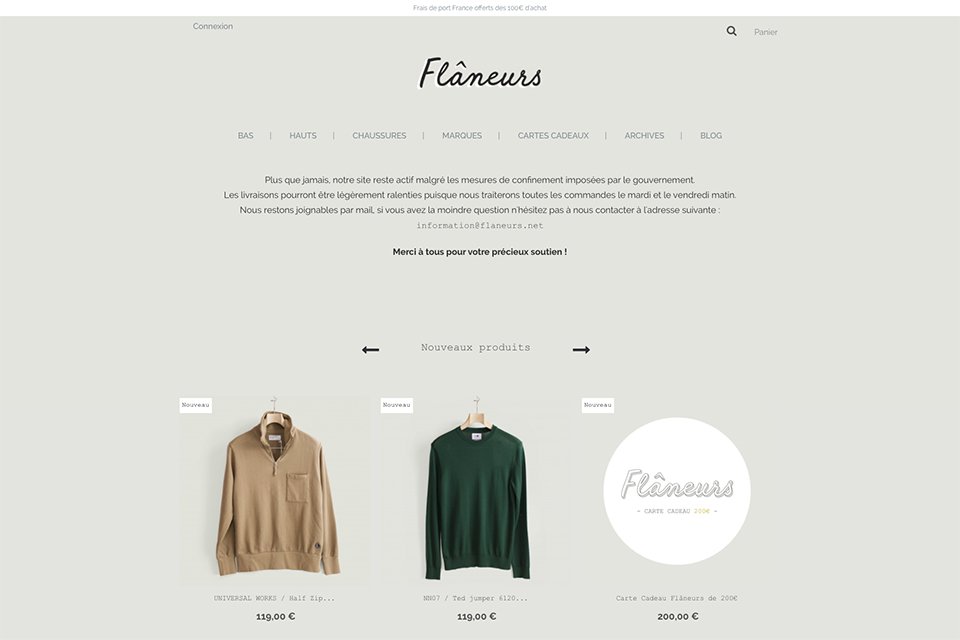 shop flaneurs