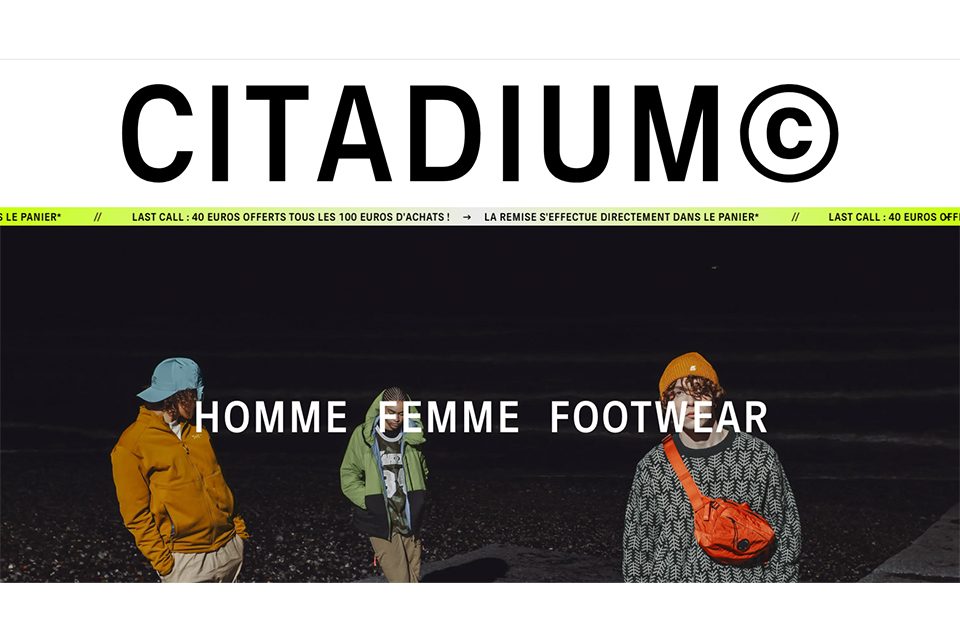 site e commerce citadium