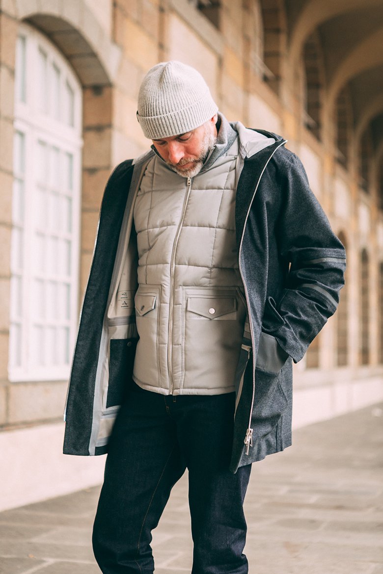 look gilet sans manche homme