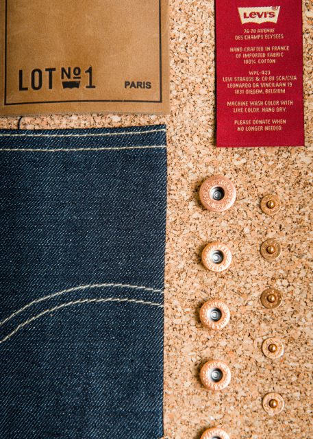 Le jean Lot 1 : le sur-mesure de chez Levi's