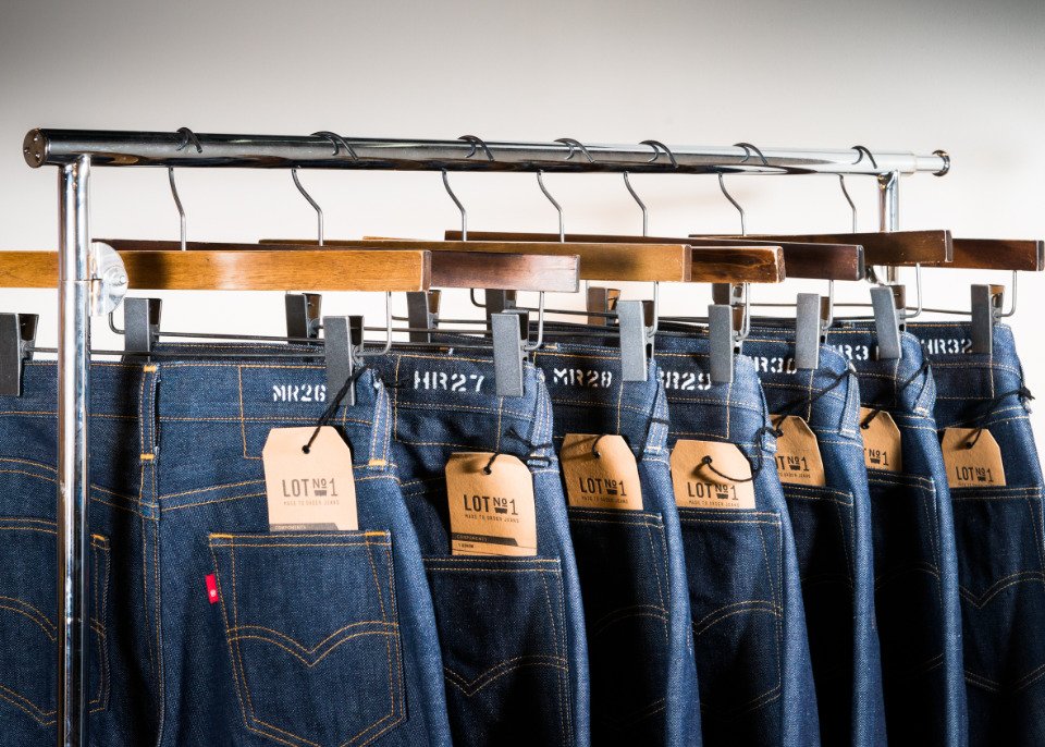 Guide des tailles jeans Levi's