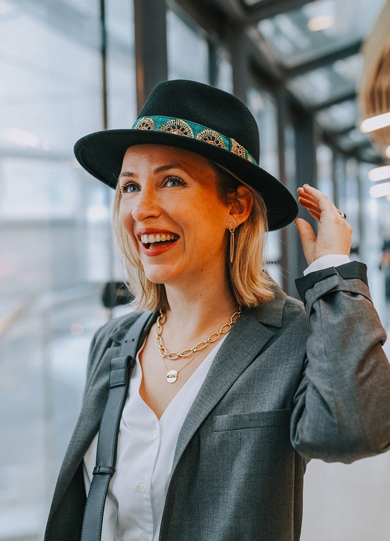 Look Paris Brest Melanie portrait chapeau