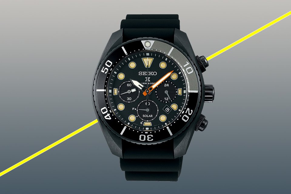 Montres 2020 Seiko Prospex Black Series