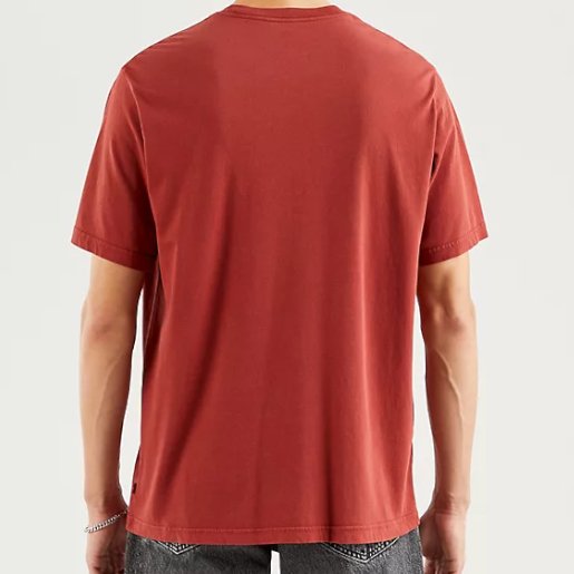 T-shirt Levi's brique dos