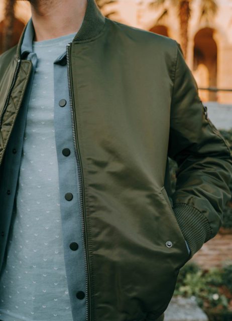 test avis outfittery bombers kaki