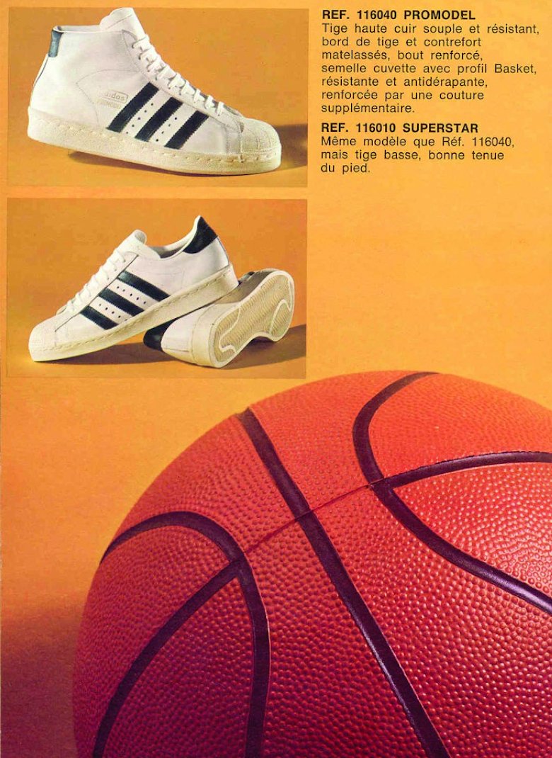 adidas superstar catalogue ancien