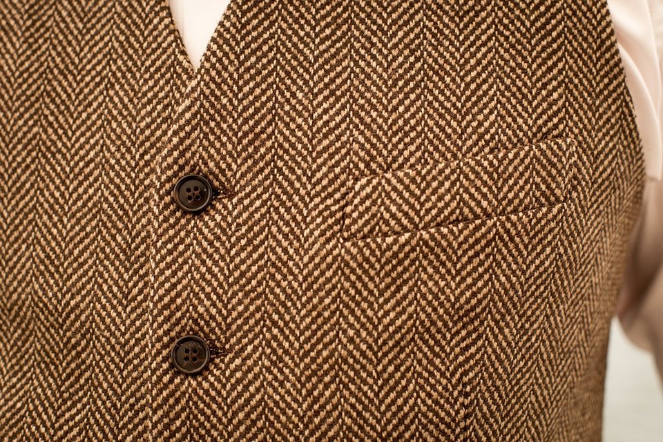 Gilet Tweed