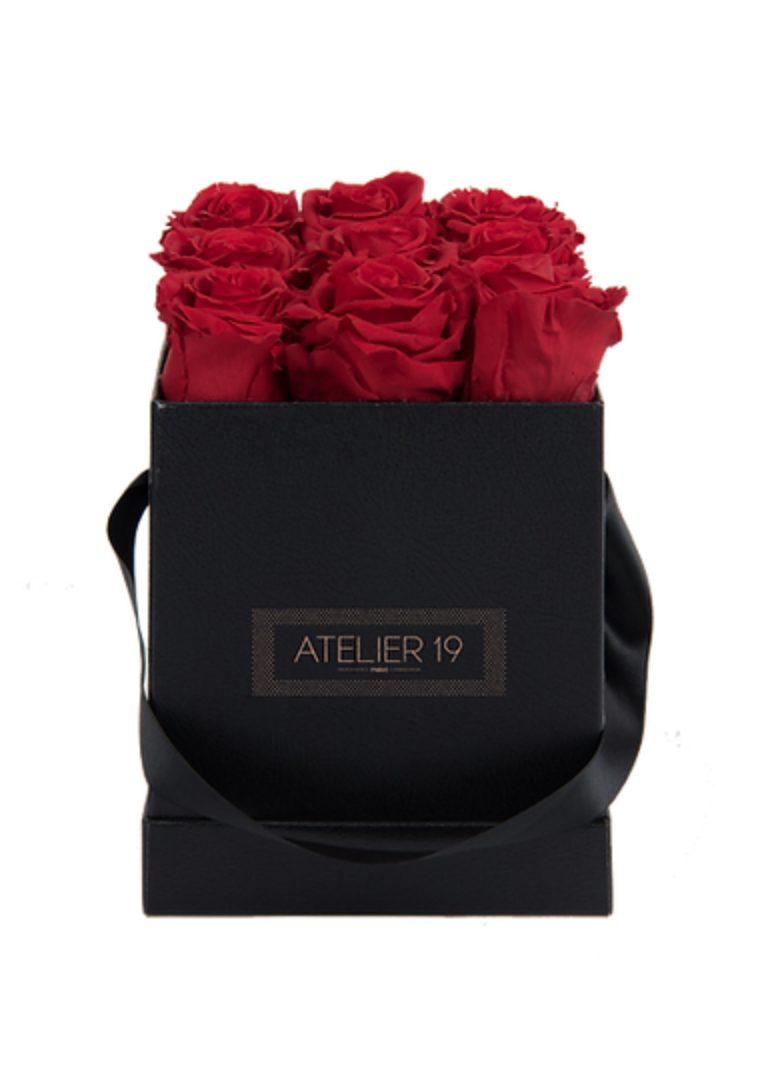 roses éternelles rouges atelier 19
