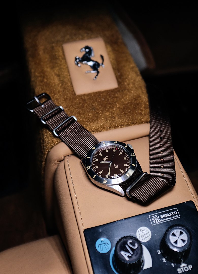 bnd watches marron