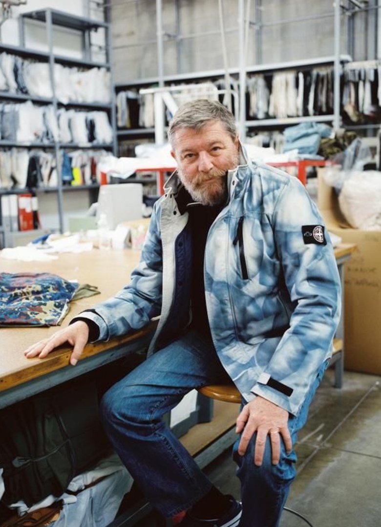 carlo rivetti directeur de stone island