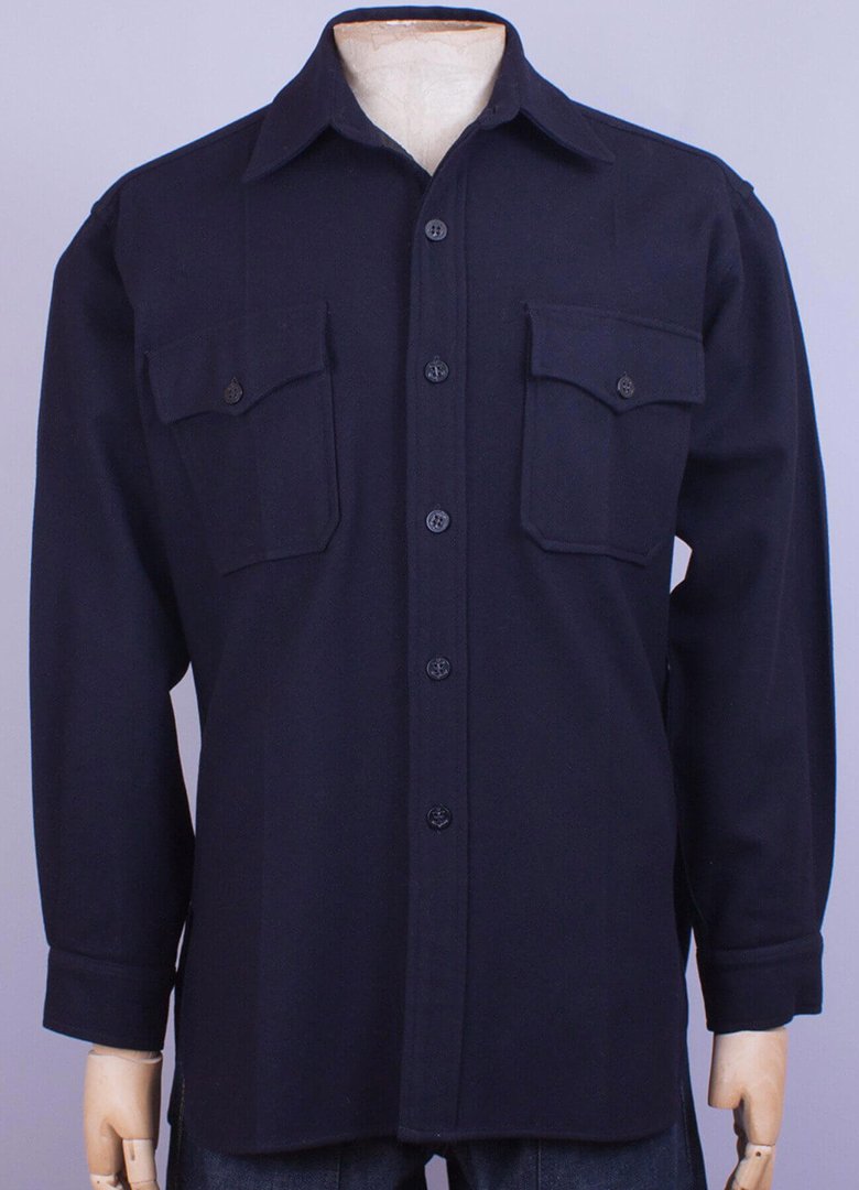 overshirt blue usn