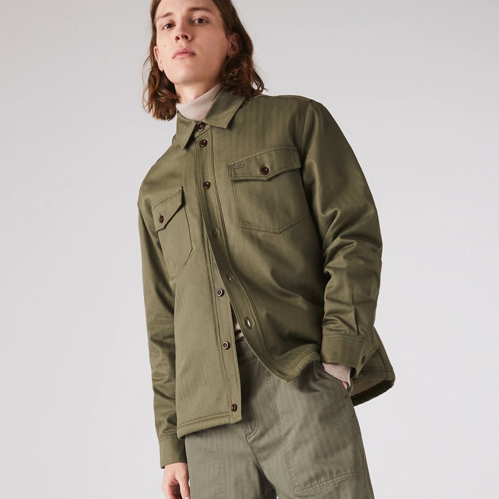 Chemise deals lacoste verte