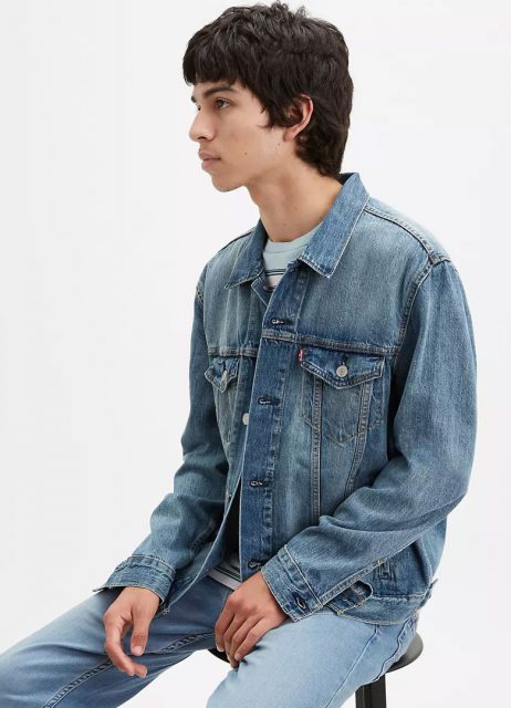 Trucker Jacket Bleu Clair