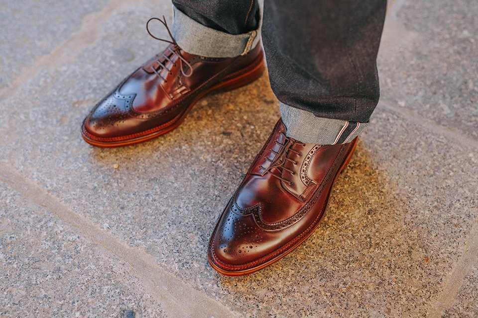 derby orbans aubergine paire