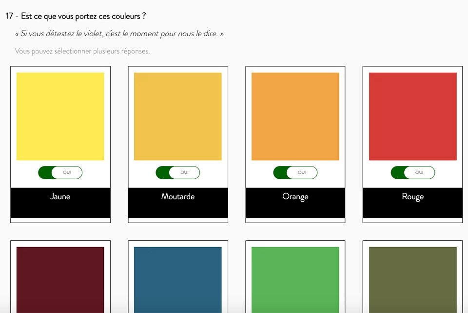 couleurs boite lexception