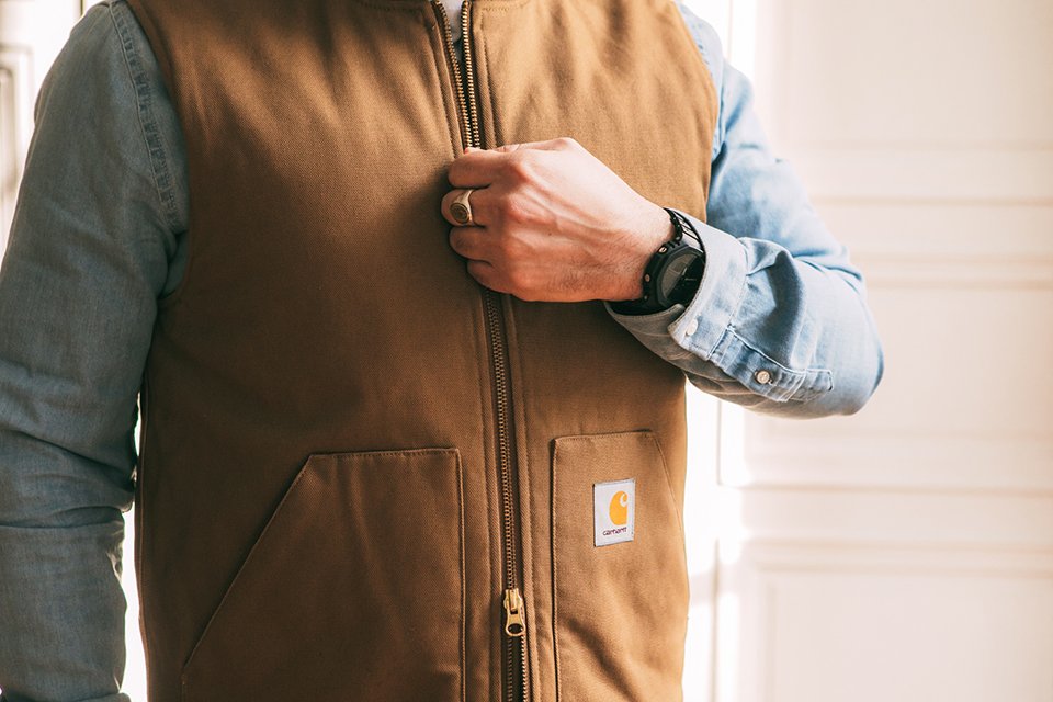 gilet carhartt homme petit