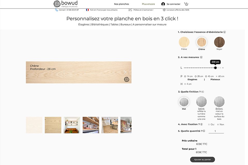 Configurateur planches bowud