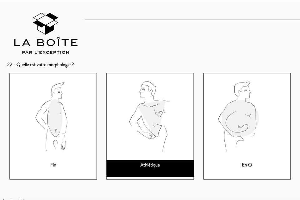 morphologie boite lexception