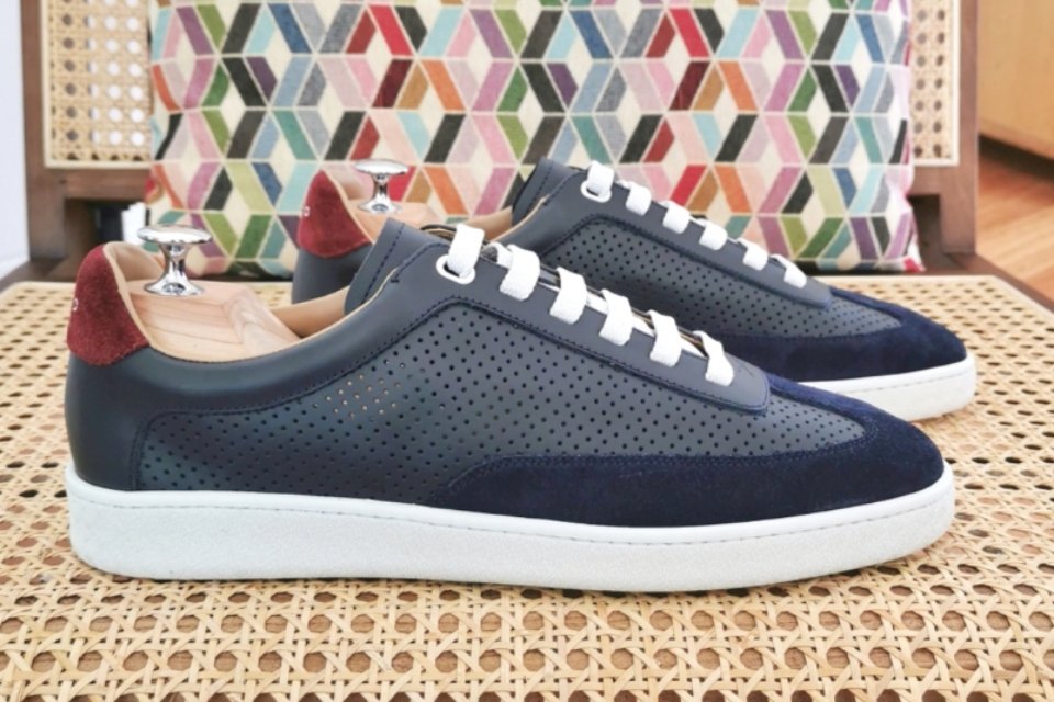 basket in corio maxime bleu marine